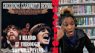 Creedence Clearwater Revival  I Heard It Through The Grapevine  REACTION InAVeeCoop Reacts [upl. by Maupin452]