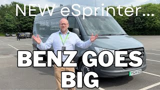 FINALLY  A MercedesBenz Sprinter that can REALLY do a job for the electric Market ev mercedes [upl. by Sucramd]