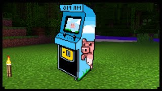 Retro Arcade Game Cabinet in MINECRAFT [upl. by Iow]