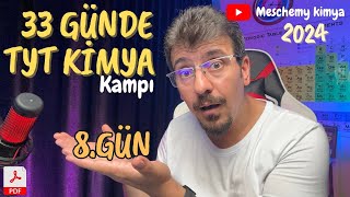 Kimyasal Türler Arası Etkileşimler 1  33 Günde TYT Kimya Kampı  9 Sınıf  8 gün [upl. by Verdha]