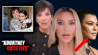 JUST NOWKourtney Kardashian Ends Relationship with Kris amp Kim 😢 [upl. by Attalie75]