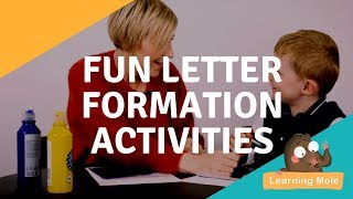 Fun Letter Formation Activities  Learn to Write Letters  Letter Writing  Letter Formation  KS1 [upl. by Fransen]