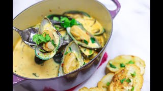 Mussels In Lemon Garlic Butter Sauce [upl. by Ataynek454]