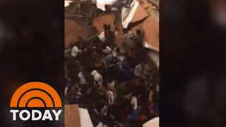 Dozens Injured After Floor Collapses During Clemson Homecoming Party  TODAY [upl. by Narod]