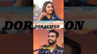 Doraemon theme song by Sonal Kaushal and Wajahat Hasan🤬 the motor mouth doraemon themesong shorts [upl. by Ruddy]