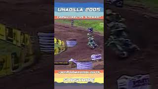 Ricky Carmichael vs James Stewart At The Unadilla Motocross 2005 [upl. by Allimaj873]