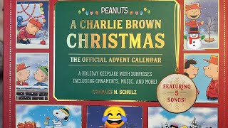 Peanuts A Charlie Brown Christmas The Official Advent Calendar [upl. by Adine]