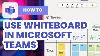 How to Use Whiteboard in Microsoft Teams Meeting 2024  Easy Guide [upl. by Yentterb]