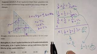 PROBLEMLERİN RİTMİ TEST76İŞÇİ PROBLEMLERİ KONU ANLATIMI AÇIKLAMALARDA [upl. by Helli]