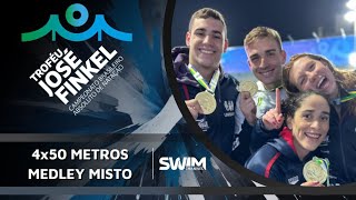 Unisanta vence Revezamento 4x50 Medley Misto  Troféu José Finkel 2024 [upl. by Attennaj]