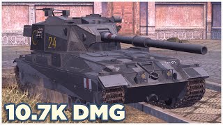 FV215b 183 • 107K DMG • 6 KILLS • WoT Blitz [upl. by Ynnavoeg]