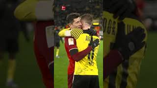 LEWANDOWSKI 🤝 REUS • Secret Handshake [upl. by Hamon]