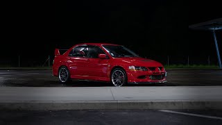 MITSUBISHI LANCER EVO VIII NIGHT RUN  4K [upl. by Vivyan873]