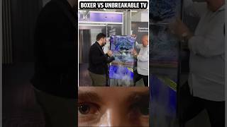 Boxer Vs UNBREAKABLE TV🤯  shorts boxing boxer monujoshijr ytshorts monujoshijr wrestling yt [upl. by Rosdniw]