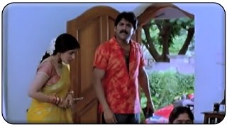 Nagarjuna Stops Anshu Marriage  Manmadhudu Movie  Nagarjuna Sonali Bendre Anshu [upl. by Quintie]