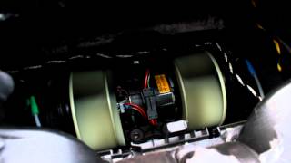 Range Rover L322 Blower Motor fan in action after fitting replacment [upl. by Imac]