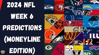 NFL WEEK 6 PREDICTIONS FOR EVERY GAME [upl. by Aicylla]