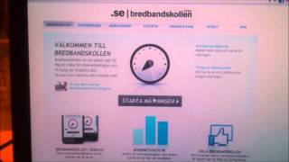 Huawei E1820 mobilt bredband test med extern antenn [upl. by Dnivra]