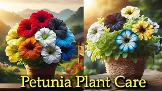 How to Grow and Care Petunia Plant  Winter plant care [upl. by Abott97]