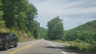 Lashmeet WV driving route 10 from Matoaka Tourangiecom tourangie travelagent traveladvisor [upl. by Ardnoed]