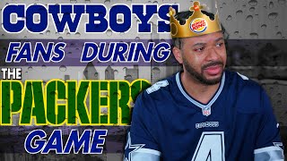 Cowboys Fans During the Packers Game [upl. by Eremahs]