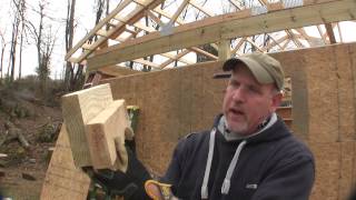 How to Build a Pole Barn Pt 6  Sheeting amp Wrapping [upl. by Lan]