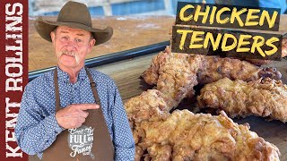 Fried Chicken Tenders  How to Make the Most Tender Chicken [upl. by Branden]