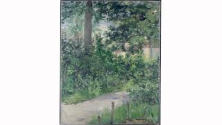 Edouad Manet  Une allée du jardin de Reuil 1882 [upl. by Mackie]