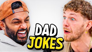 Dad Jokes  Dont laugh Challenge  Sath vs Rory  Raise Your Spirits [upl. by Snook]