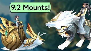 New 92 Mounts Craft Incredible Mounts in Zereth Mortis [upl. by Niknar]