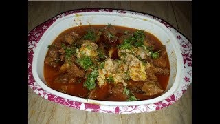 Bong Salan With Bheja Recipe by hamida dehlvi [upl. by Ijneb]