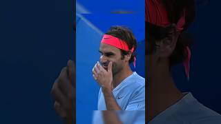 Watch how Roger Federer HELPED his opponent to win this point 😅 [upl. by Fenny892]