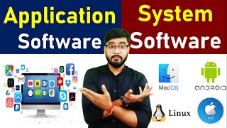 What is Software  Application Software Vs System Software  software [upl. by Arrotal224]