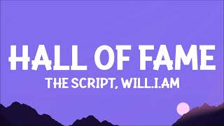 The Script  Hall of Fame Lyrics ft william [upl. by Liagabba]