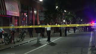 3 dead 12 injured after shooting on South Street in Philadelphia [upl. by Ocker]