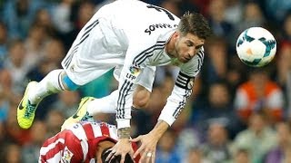 SERGIO RAMOS VS ATLETICO MADRID 28092013 [upl. by Niltac]