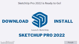 How to Download and Install SketchUp Pro 2022 [upl. by Christoffer882]