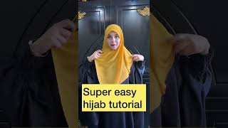 Super easy and less pins hijab tutorial  eid special [upl. by Spalding]