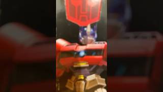 Unboxing the new transformers one Optimus prime  song Autobots [upl. by Raimund914]