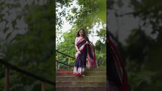 Pashmina cottonsaree saree shortsfeed shorts viraltrending youtubeshorts [upl. by Einaej]