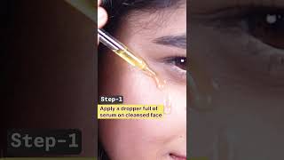 How to Apply Ningen Intense Exfoliation Face Serum faceserums exfoliation howtoapply [upl. by Douglas]