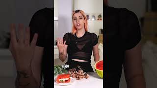 🍉EL SANDWICH MÁS VIRAL🍉cocina recetas andreaomevoy sandwichsandia recetasvirales viralshorts [upl. by Quillon]