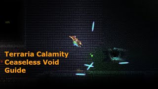 Terraria Calamity Ceaseless Void Guide [upl. by Onyx811]