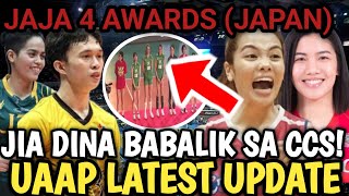 JIA MORADO DEGUZMAN DINA BABALIK NG CREAMLINE JAJA AWARDS ALAMIN UAAP GAME RESULTS pvl2024 uaap [upl. by Nannahs]