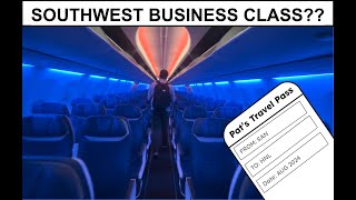 Southwests Version of Business Class SANHNL [upl. by Eissen]