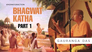 BHAGAVAD KATHA by Gauranga Das Prabhu  श्रीमद् भागवत कथा  In Honor of HG Srinathji Prabhu [upl. by Bluh407]