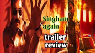 Singham Again Trailer Review [upl. by Nysilla31]