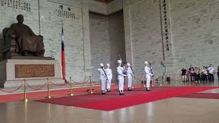 Chiang kai  Shek Memorial Hall in Taipei Taiwan [upl. by Bibeau624]