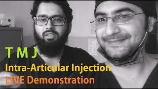 Intraarticular TMJ injection  Dr Abdul Wahab Dr Umer Hussain [upl. by Dera]