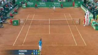 Nadal vs Ferrero MS Rome 2008 R2 [upl. by Marcille]